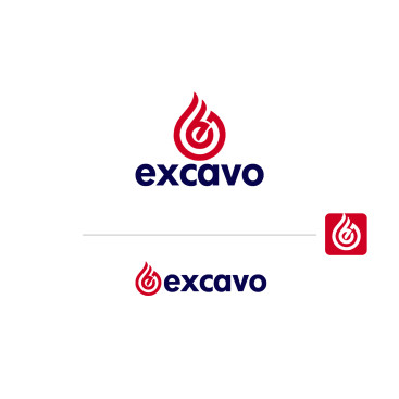 Excavo Startup'ı İçin Logo Tasarımı yarışmasına tasarımcı grafikodam tarafından sunulan  tasarım 