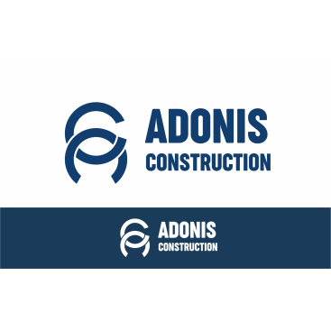 Adonis Construction Logo Tasarımı yarışmasına tasarımcı ErcanH tarafından sunulan  tasarım 