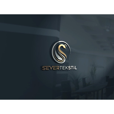 Tekstil firma logosu yarışmasına tasarımcı Etrah™ tarafından sunulan  tasarım 