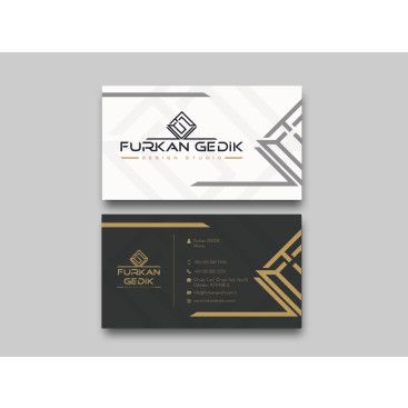 Mimarlık ofisi logo ve kartvizit tasarım yarışmasına tasarımcı Murat Altun  tarafından sunulan  tasarım 