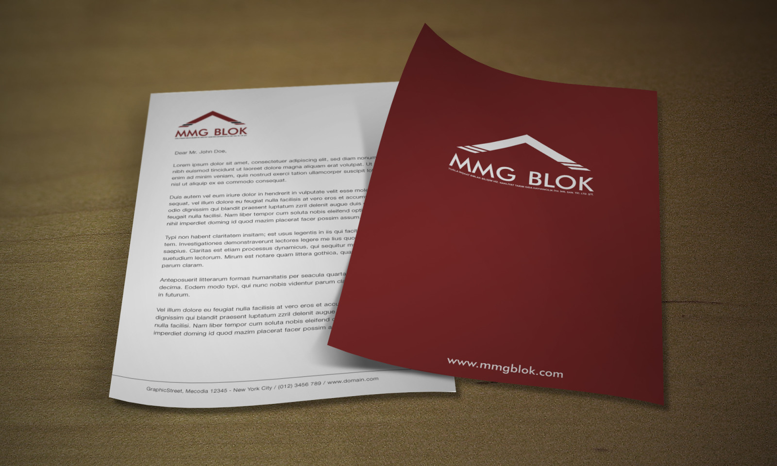 Tasarlayan grafikerh-MMG BLOK İÇİN LOGO VE KURUMSAL KİMLİK