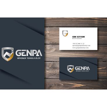 GENPA LOGOSUNU ARIYOR yarışmasına tasarımcı hcetinel tarafından sunulan  tasarım 