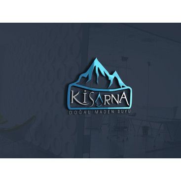 kisarna maden suyu için logo çalışması yarışmasına tasarımcı ARARAT tarafından sunulan  tasarım 