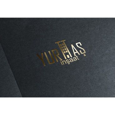 yurttaş inşaat logo tasarımı yarışmasına tasarımcı hfy tarafından sunulan  tasarım 