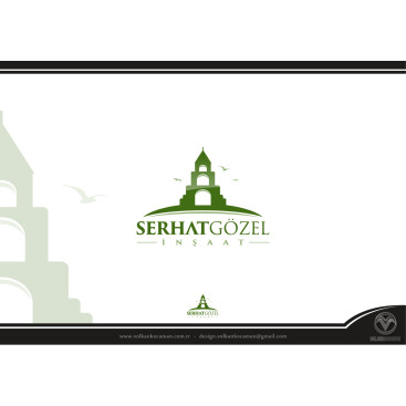 İNŞAAT FİRMAMIZA KALİTELİ VE ÖZGÜN LOGO  yarışmasına tasarımcı volkanKocaman tarafından sunulan  tasarım 
