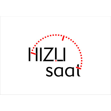 Hizlisaat.com logosunu arıyor yarışmasına tasarımcı aytekinn tarafından sunulan  tasarım 