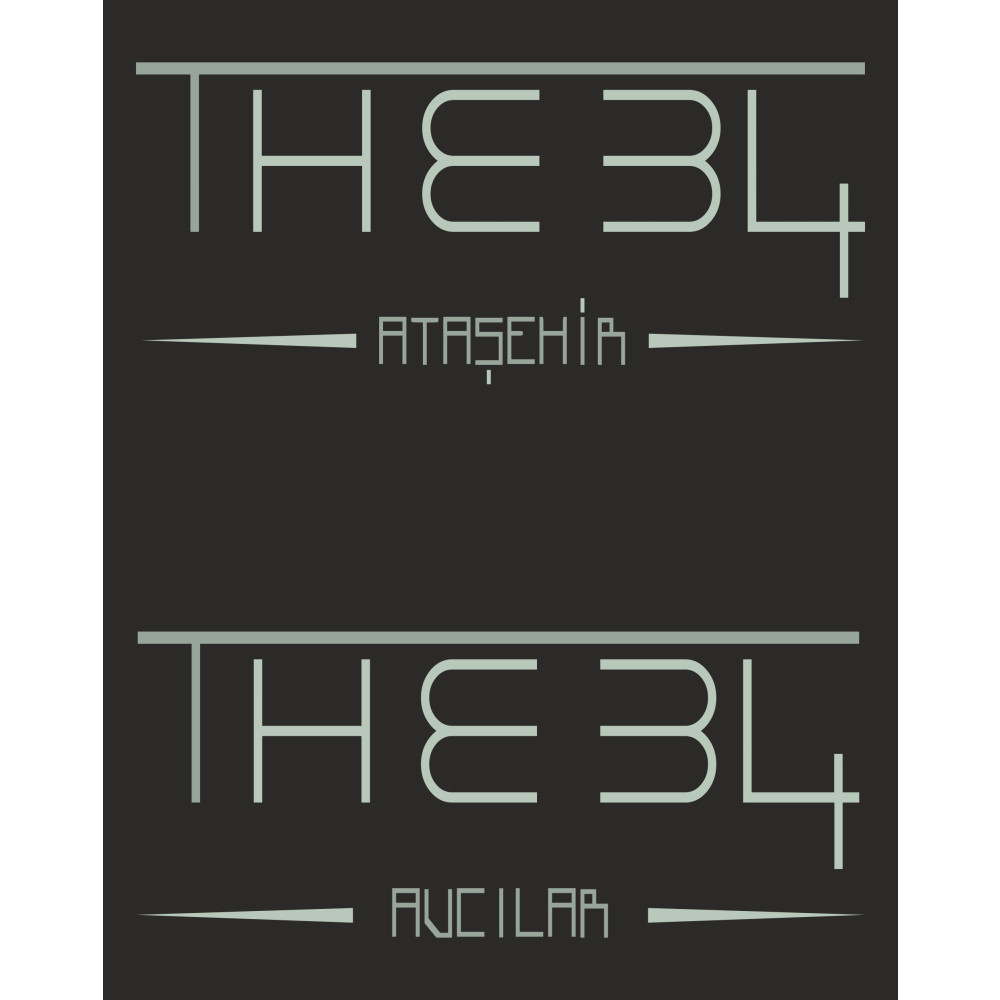 the34' e en orjinal logoyu sen tasarla !