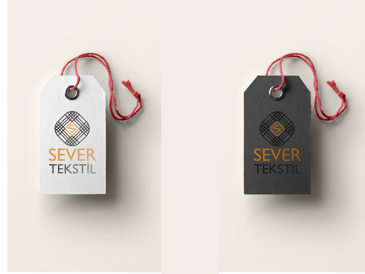 Tasarlayan SZR Graphic Design-Tekstil firma logosu
