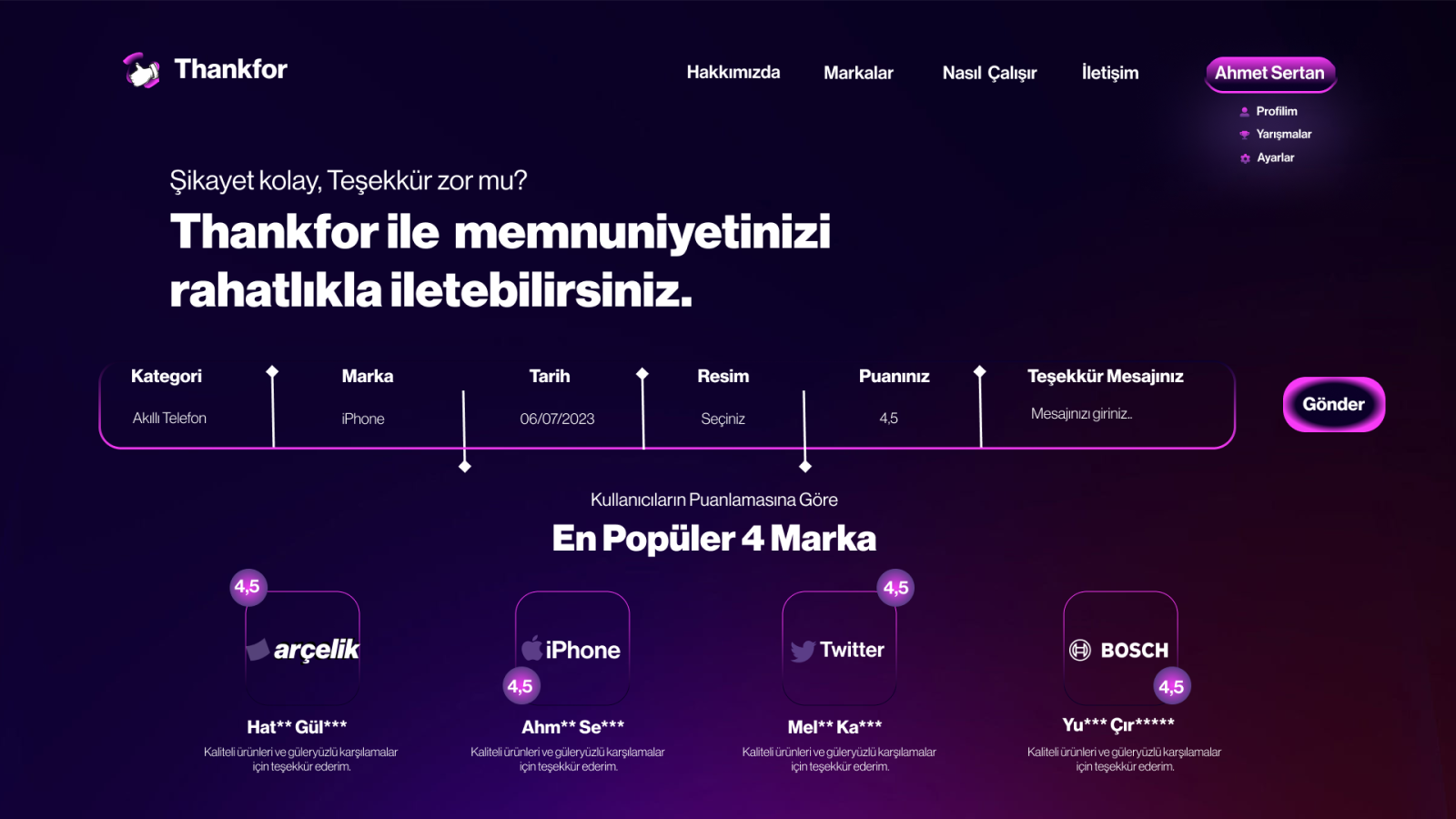 Tasarlayan 333352-TEŞEKKÜR EDERİM