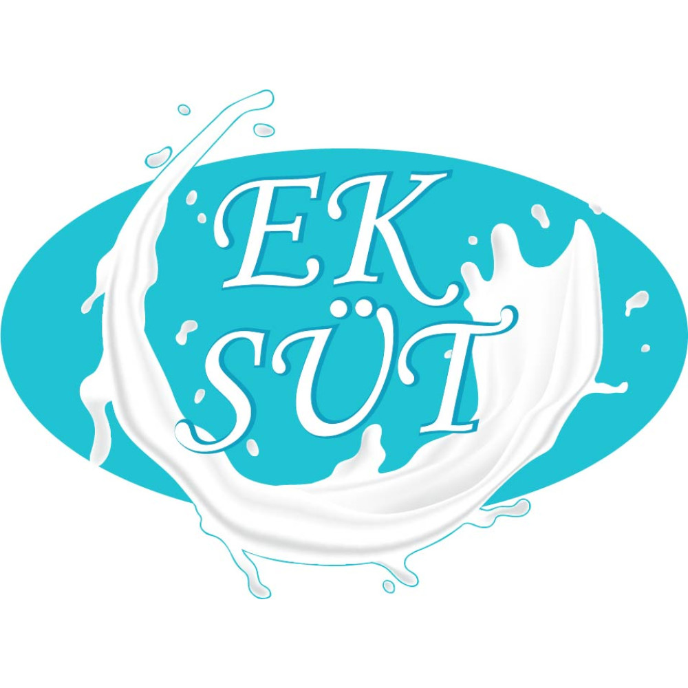 EK süt logosu farklı bir logo sıradışı 