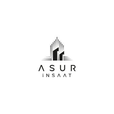 ASUR İNŞAAT İÇİN LOGO TASARIM yarışmasına tasarımcı fatihyilmaz tarafından sunulan  tasarım 