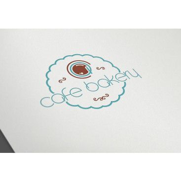 Amerika'da bakery cafe aciyoruz yarışmasına tasarımcı grafikseli tarafından sunulan  tasarım 