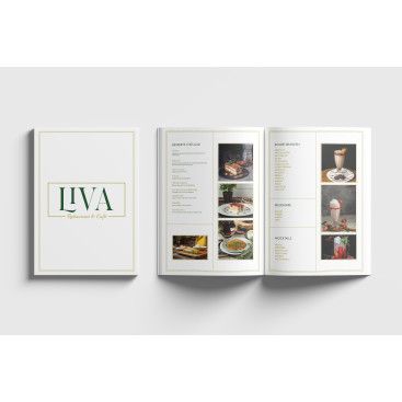 Restoran cafe tarzı menü tasarımı  yarışmasına tasarımcı Bbusra21 tarafından sunulan  tasarım 