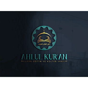 Kuran eğitimi veren bir vakıf / Logo yarışmasına tasarımcı serdart tarafından sunulan  tasarım 
