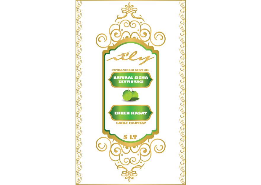 Zeytin & zeytinyağı ambalaj dizaynı yarışmasına tasarımcı GhostSpy tarafından sunulan  tasarım 