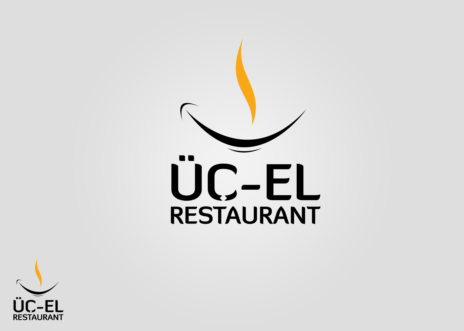 Tasarlayan BilalKoc-Üç-El Restaurant Kurumsal Kimlik