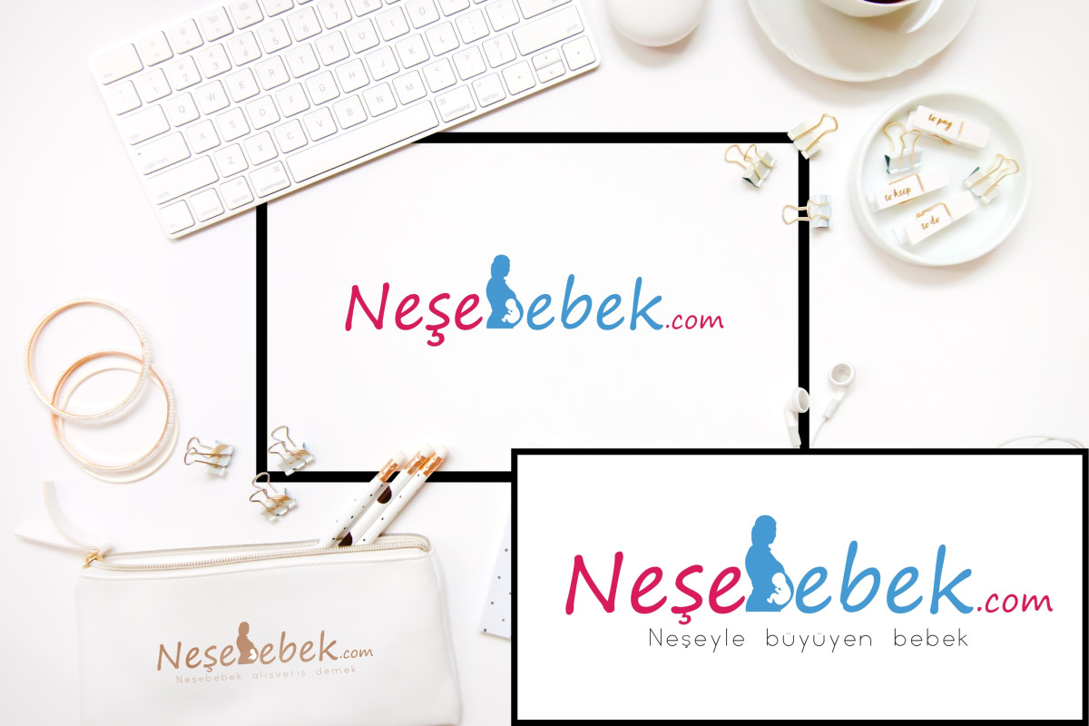 Tasarlayan Cerenium-NeşeBebek.com Logo Tasarımı 355x100 px