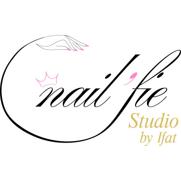 Tırnak tasarım firması için logo çalışma yarışmasına tasarımcı Damla Aygökçe tarafından sunulan  tasarım 