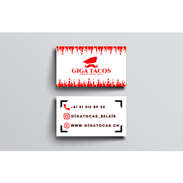 Yeni ilgi cekici bir kartvizit yarışmasına tasarımcı X197 tarafından sunulan  tasarım 