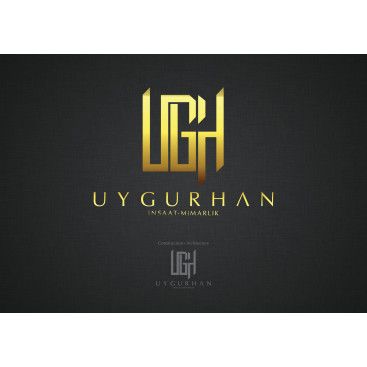 UYGURHAN MİMARLIK LOGOSUNU ARIYOR yarışmasına tasarımcı SantaCrea tarafından sunulan  tasarım 