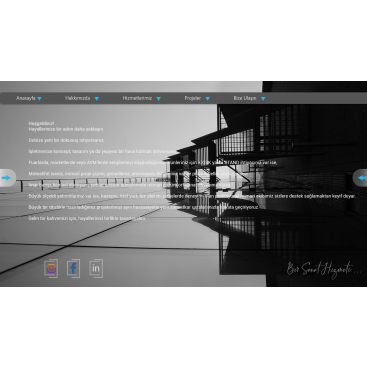 Mimari Tasarım sitesi / Modern ve Basic yarışmasına tasarımcı rAksa tarafından sunulan  tasarım 