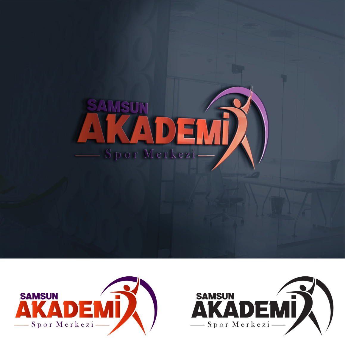 Tasarlayan KPT10-Samsun Akademi markasını oluşturmak 