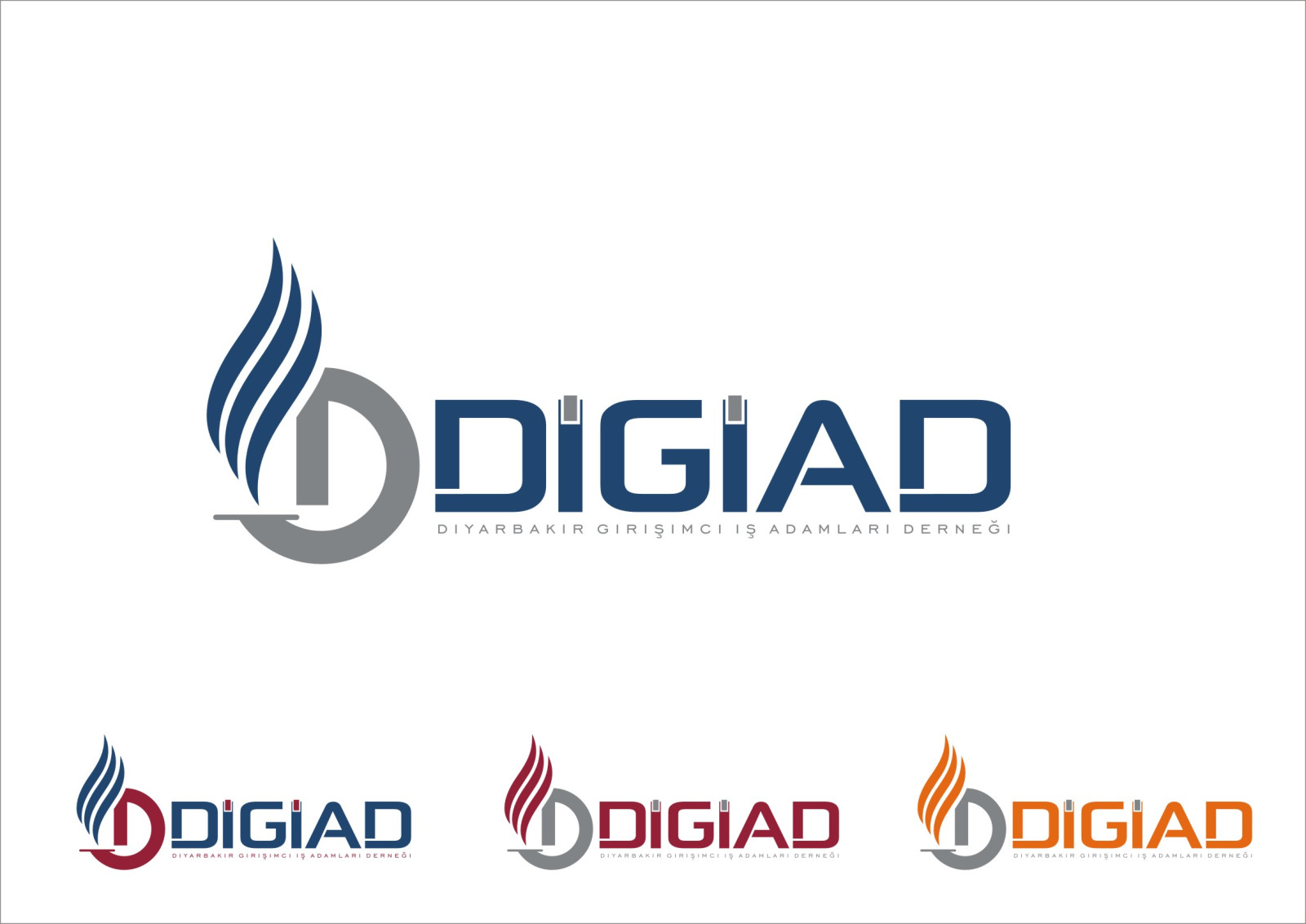 Tasarlayan RΛPİDO-Girişimci İş Adamları Derneğine Logo