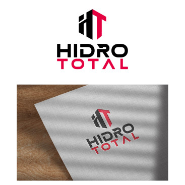 Hidrototal sirketi icin logo tasarimi yarışmasına tasarımcı SultBade tarafından sunulan  tasarım 