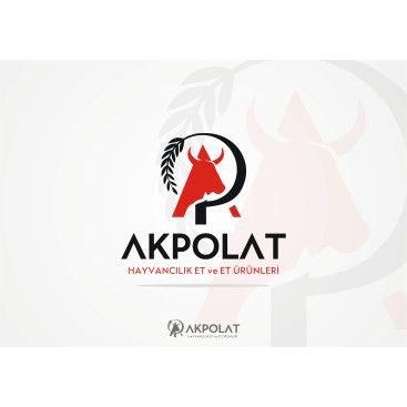 ET VE ET ÜRÜNLERİ VE HAYVANCILIK LOGOSU  yarışmasına tasarımcı RΛPİDO tarafından sunulan  tasarım 