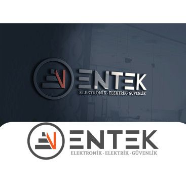 elektironik firma logosu yarışmasına tasarımcı orion™ tarafından sunulan  tasarım 