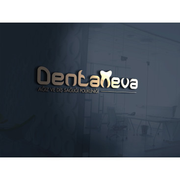 Diş kliniği için logo tasarımı yarışmasına tasarımcı cast tarafından sunulan  tasarım 