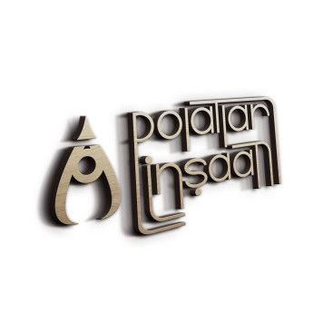 inşaat firmamıza prestijli logo tasarım yarışmasına tasarımcı krds tarafından sunulan  tasarım 