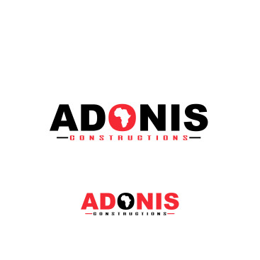 Adonis Construction Logo Tasarımı yarışmasına tasarımcı Chiwely tarafından sunulan  tasarım 