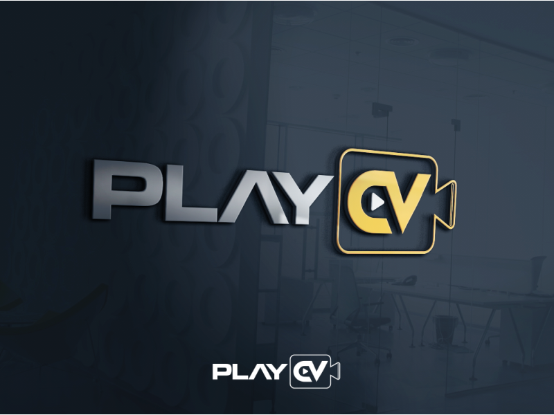 Videolu CV platformu için logo tasarımı