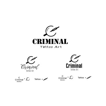 Dövme Stüdyomuza Logo yarışmasına tasarımcı BiArt tarafından sunulan  tasarım 