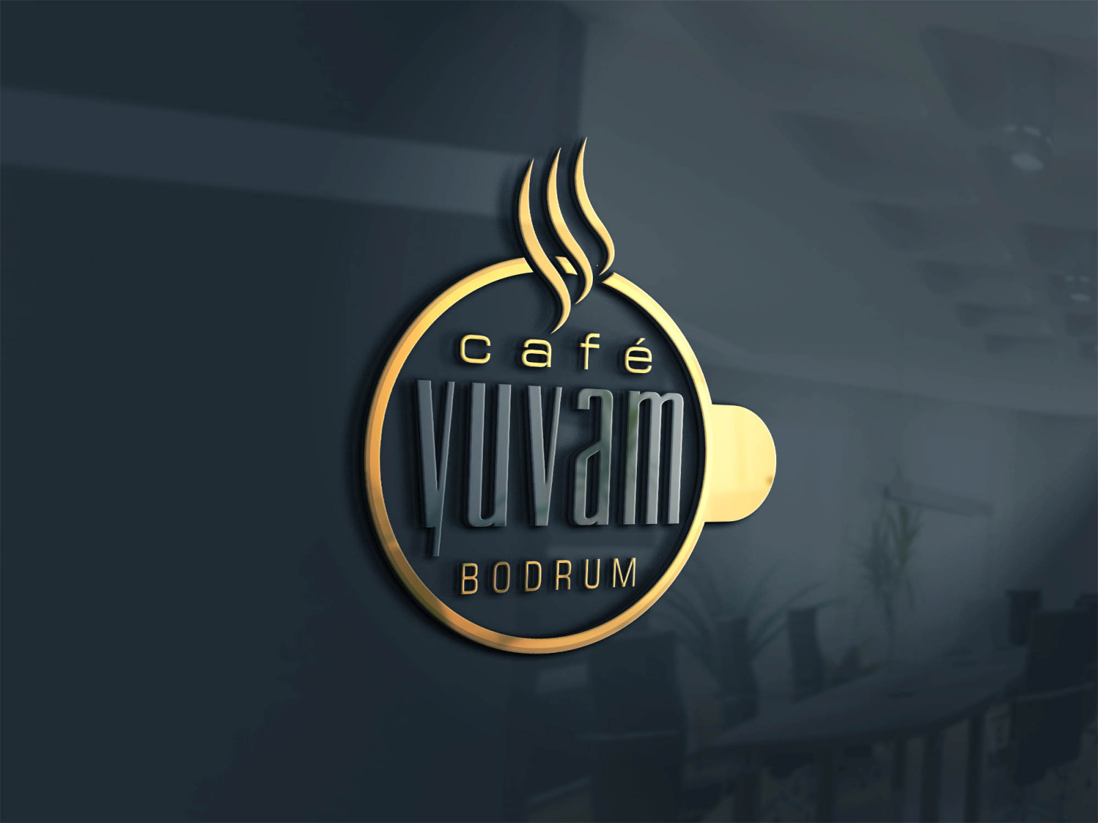 Tasarlayan RΛPİDO-Bodrum da Minimal  Cafe