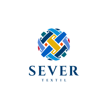 Tekstil firma logosu yarışmasına tasarımcı bdesign tarafından sunulan  tasarım 