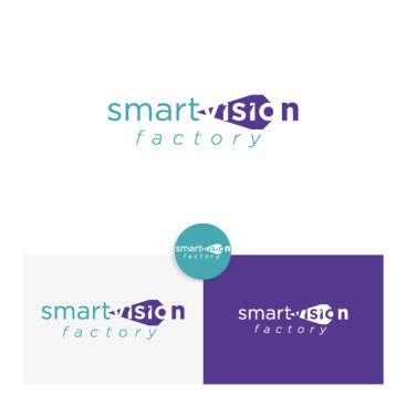 Smart Vision Factory için Logo Tasarımı yarışmasına tasarımcı fatihyilmaz tarafından sunulan  tasarım 