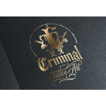 Dövme Stüdyomuza Logo yarışmasına tasarımcı GCLONR tarafından sunulan  tasarım 