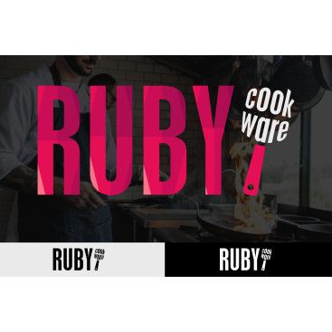  ''RUBY'' ismine logo çalışması  yarışmasına tasarımcı Viyades tarafından sunulan  tasarım 
