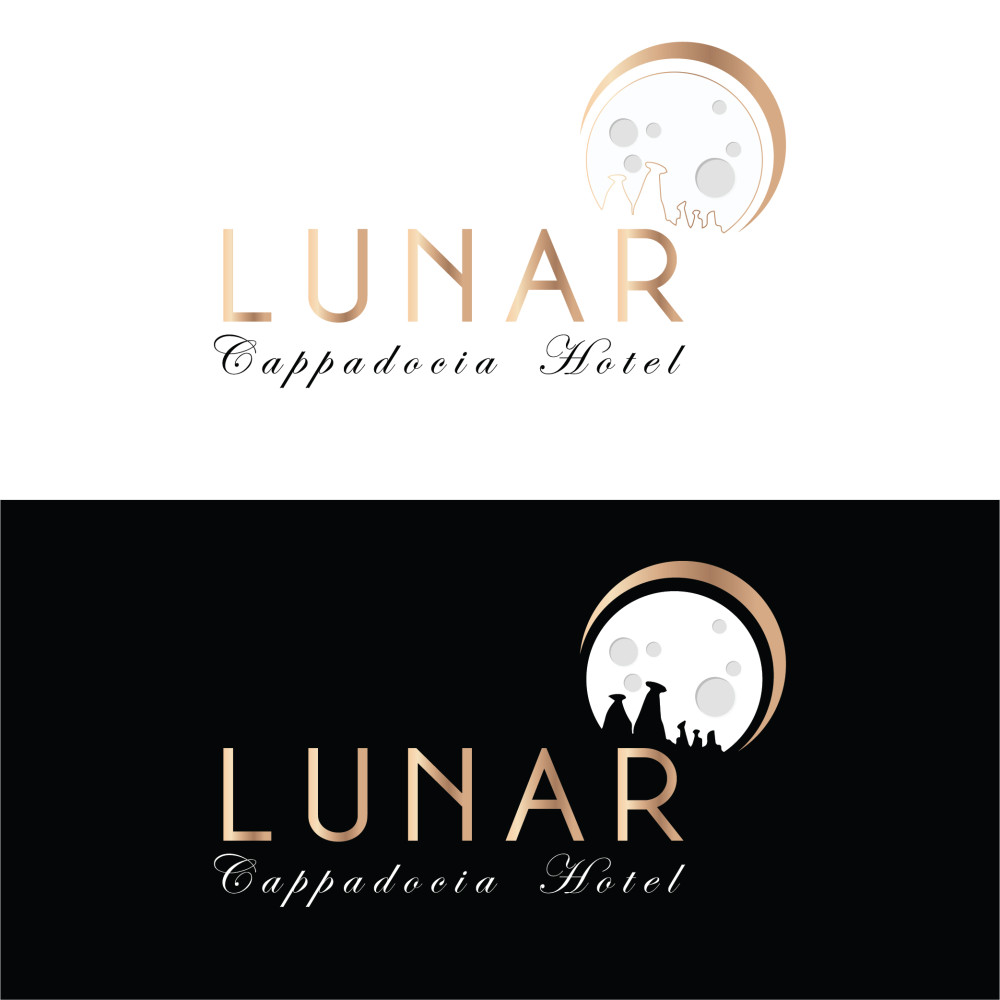 Kapadokya'da Hotel Logo ve Kurumsal Kiml yarışmasına ZBT tarafından girilen tasarım