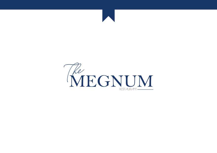 The Megnum Restoranı İçin Logo Tasarım. yarışmasına tasarımcı hilalcabas tarafından sunulan  tasarım 