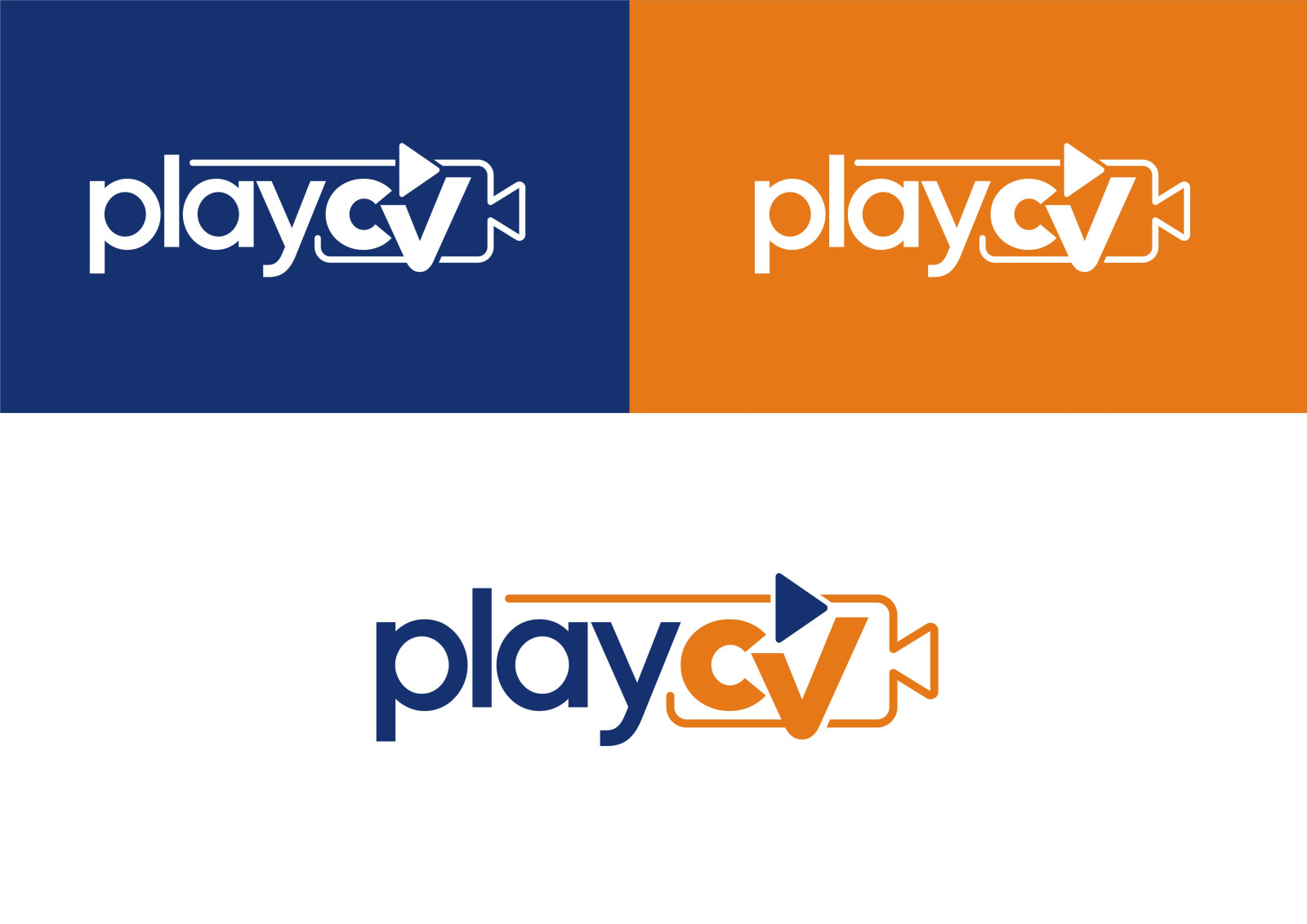 Tasarlayan RΛPİDO-Videolu CV platformu için logo tasarımı