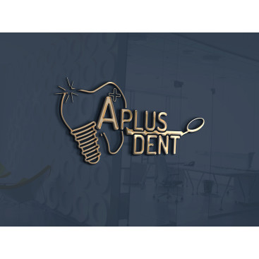 Diş klinigi logosu yarışmasına tasarımcı melihonur tarafından sunulan  tasarım 