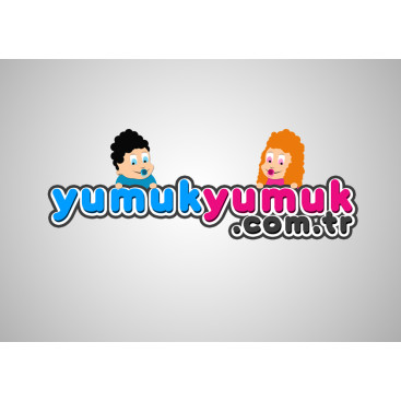 YUMUKYUMUK.COM.TR Logo ve Amblem Tasarım yarışmasına tasarımcı harun_agil tarafından sunulan  tasarım