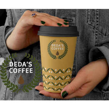 Kurumsal Olabilcek bir Coffee Marka LOGO yarışmasına tasarımcı cilmandesign tarafından sunulan  tasarım