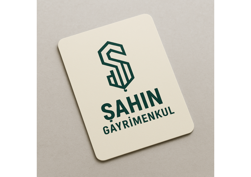 Şahin Gayrimenkul Logo + Kurumsal Kimlik yarışmasına tasarımcı inanç doğan tarafından sunulan  tasarım 