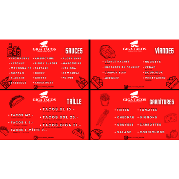 Fast Food Menüsü Tasarimi yarışmasına tasarımcı X197 tarafından sunulan  tasarım 