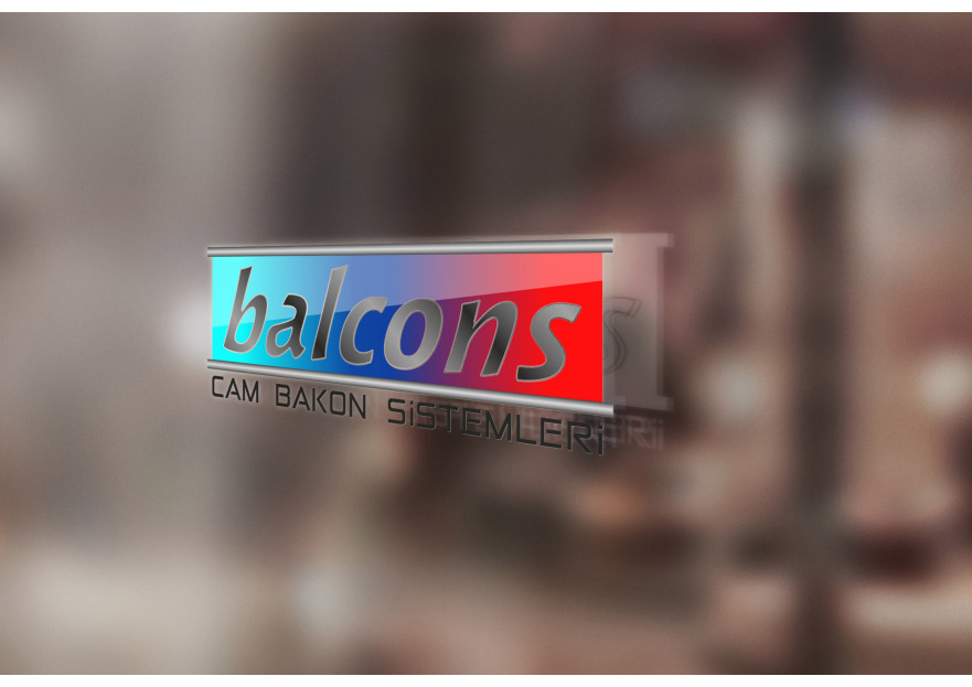 Türkiyenin cam balkon logosu yarışmasına tasarımcı crown tarafından sunulan  tasarım 