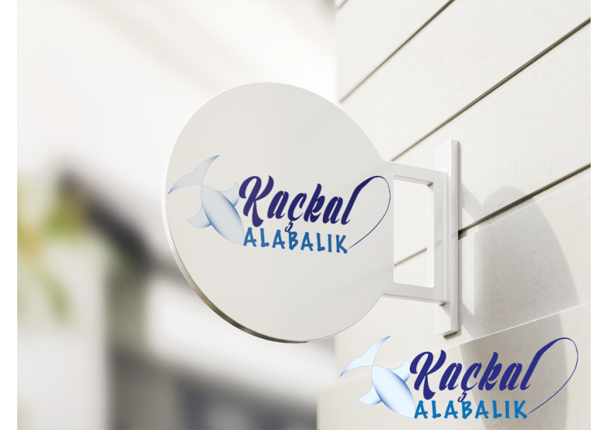 Alabalık Firması İçin Logo Tasarımı yarışmasına tasarımcı simetridesign tarafından sunulan  tasarım 